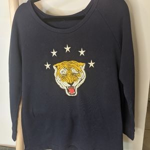 Sandro embroidered sweatshirt
